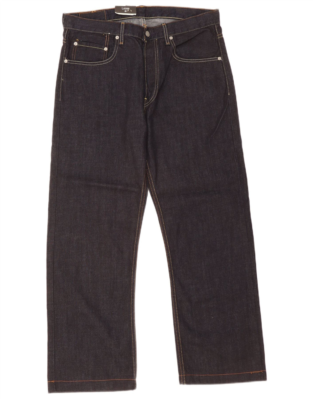 Levi's Uomo 758 Jeans larghi W32 L29 Cotone blu navy