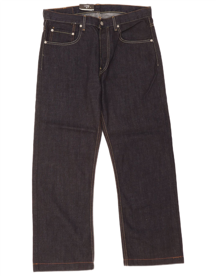 Levi's Uomo 758 Jeans larghi W32 L29 Cotone blu navy