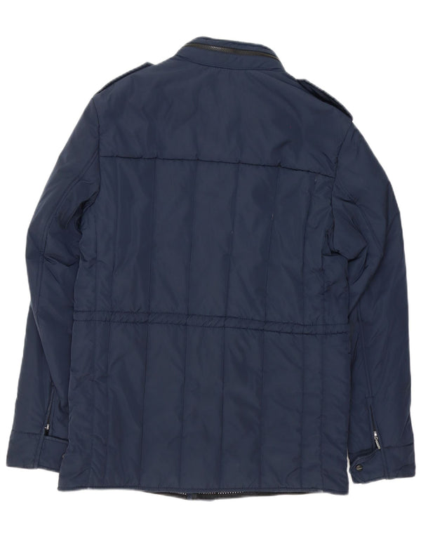 Refrigiwear Giubbotto Imbottito Militare Uomo IT 46 Small Blu Navy Poliestere