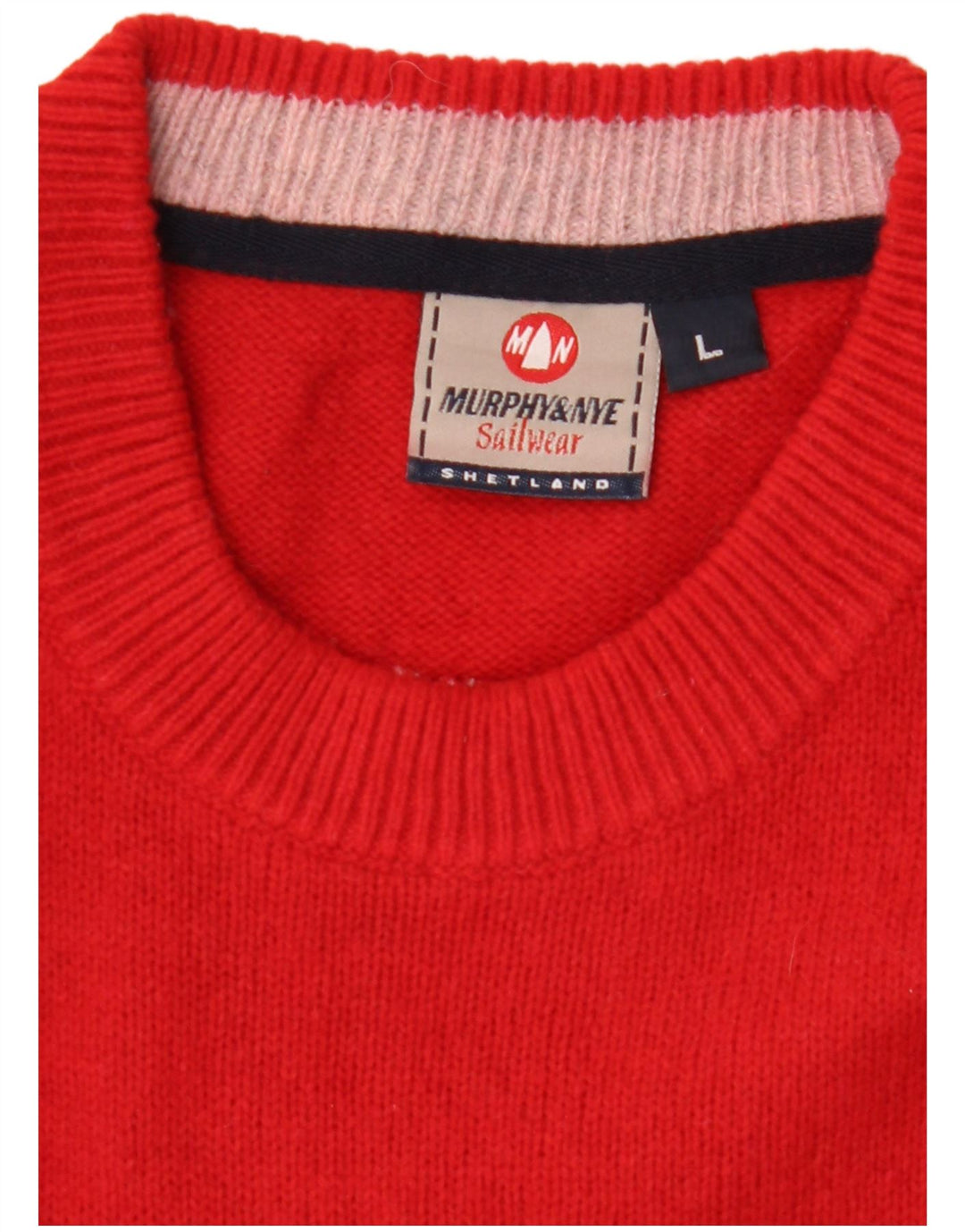 Maglione girocollo da uomo Murphy & Nye grande rosso