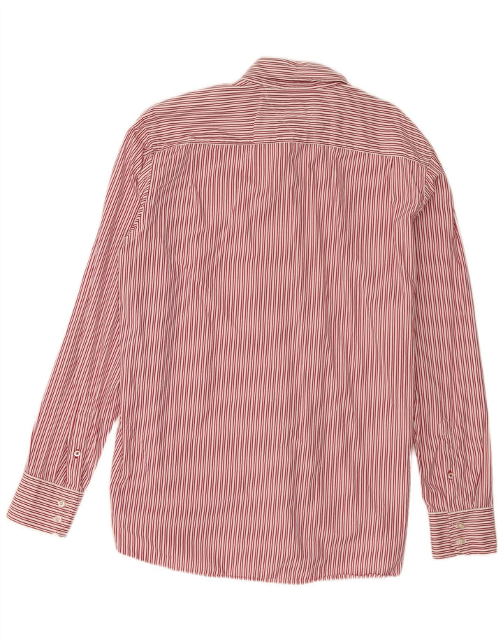 Camicia da uomo Tommy Hilfiger grande cotone a righe rosse