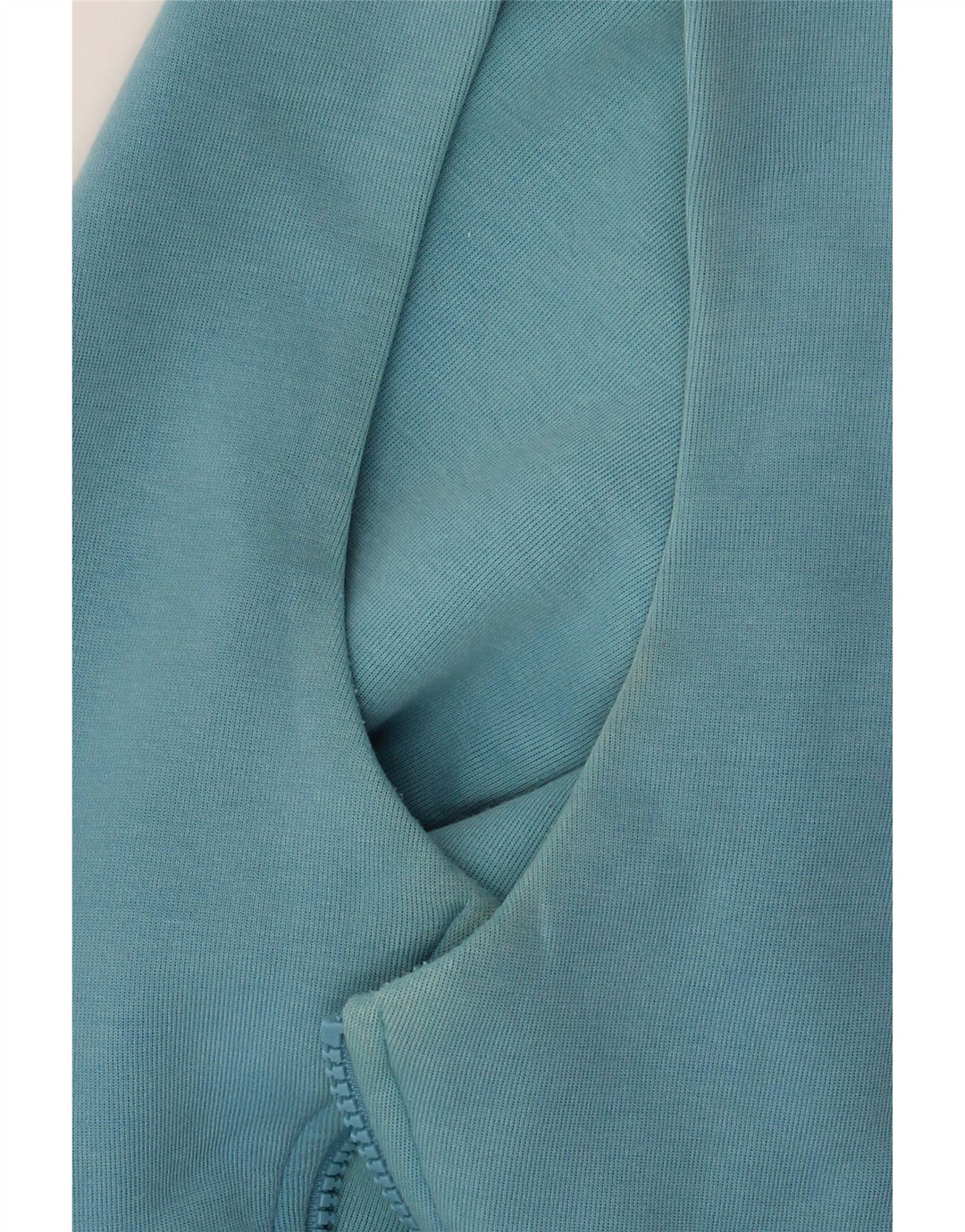 Felpa con cappuccio e zip Nike da uomo, grande, in cotone blu