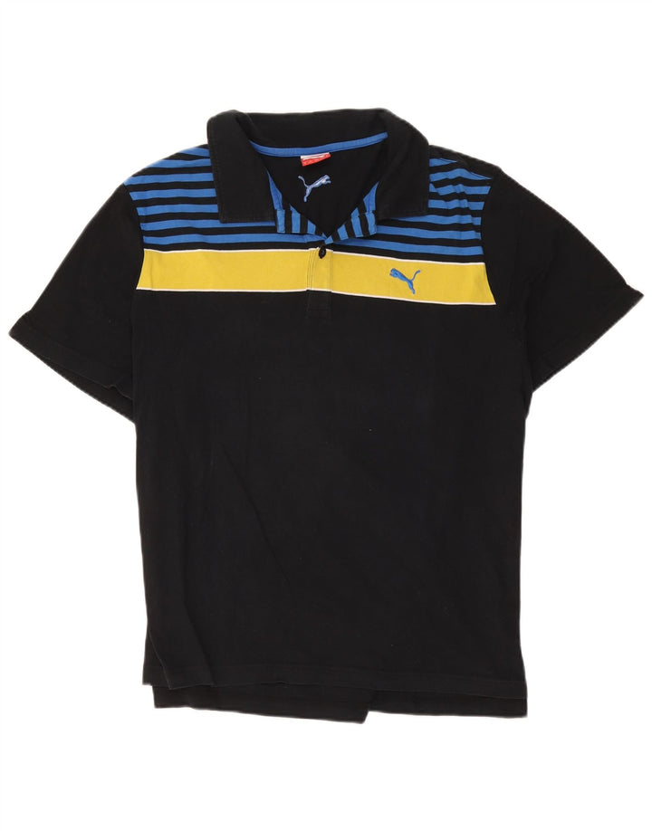 Polo Puma da uomo XL color block nera