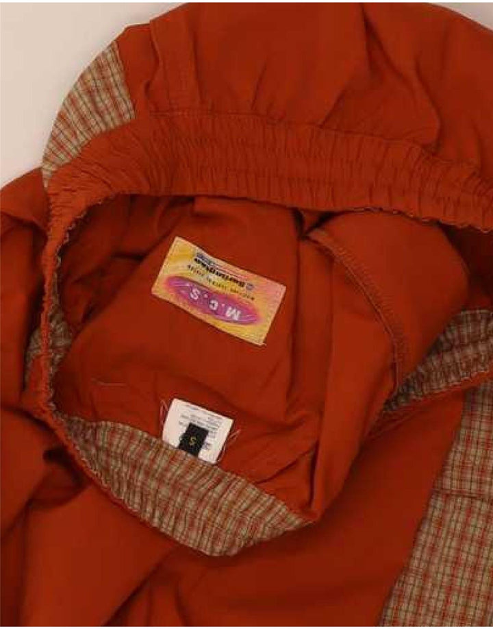Bailo Pantaloni da tuta cargo da uomo piccoli in poliestere color block arancione