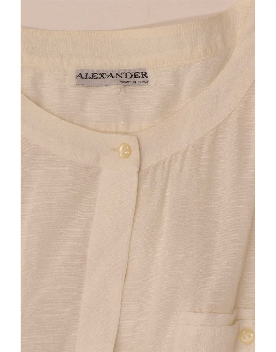 Camicetta a maniche corte da donna Alexander UK 14 grande bianca