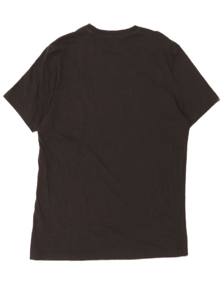 T-shirt Reebok da uomo Top media in cotone nero