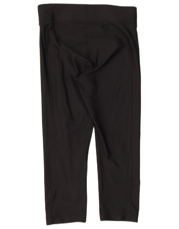 Leggings Under Armour da donna Heat Gear Capri UK 12 poliestere nero medio
