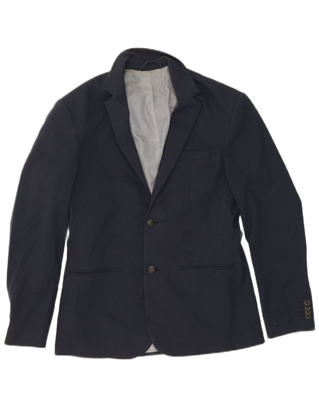 Giacca blazer da uomo a 2 bottoni Jack & Jones IT 52 XL poliestere blu navy