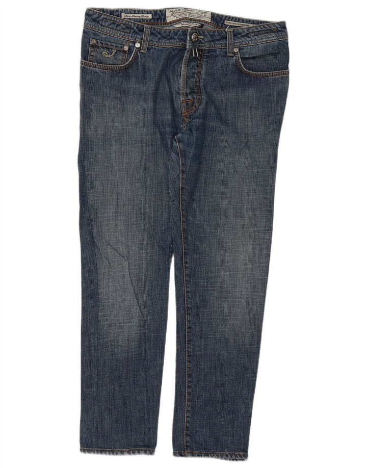 JACOB COHEN Jeans dritti da uomo W36 L29 cotone blu