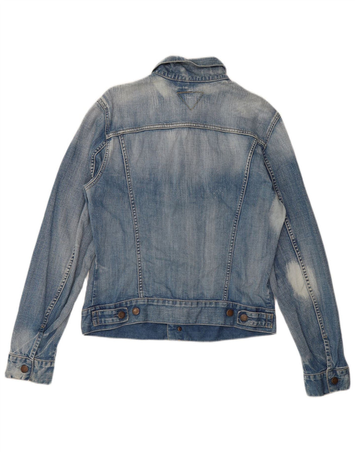 Giacca di jeans da uomo Meltin' Pot UK 38 Cotone blu medio