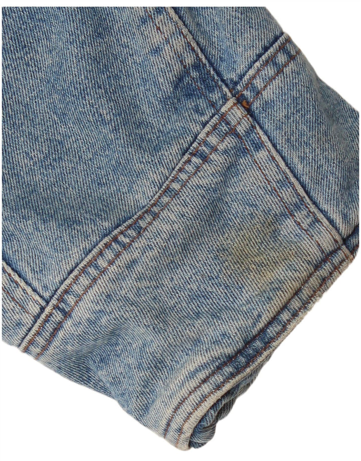 UNIFORM Giacca da uomo in denim Sherpa UK 42 XL Blu