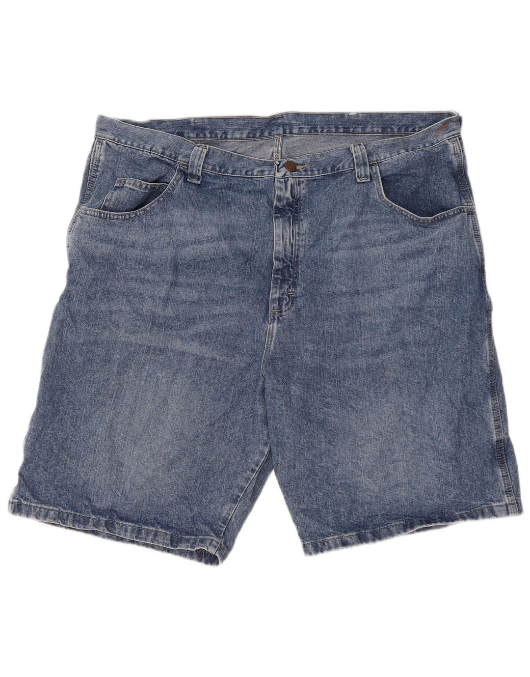 Pantaloncini di jeans cargo da uomo WRANGLER W42 2XL cotone blu