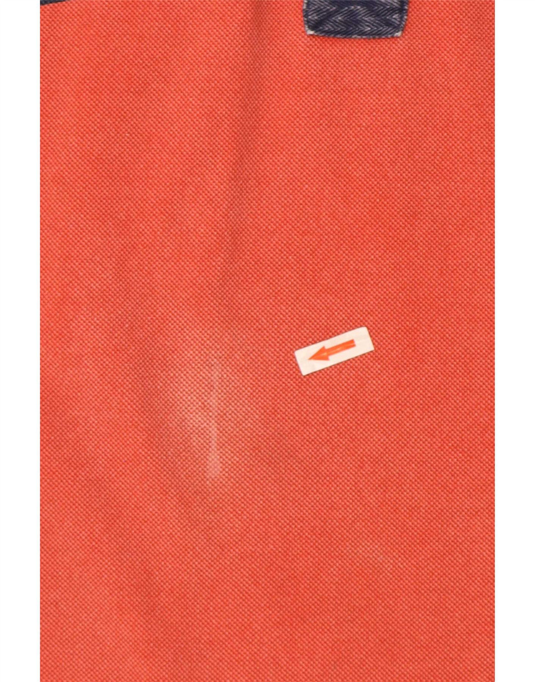 Felpa da uomo con collo con zip Fat Face, maglione grande, cotone color block arancione