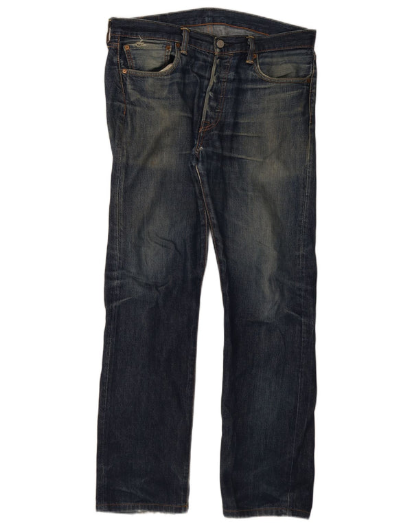 Levi's Uomo 501 Jeans dritti W33 L34 Cotone blu navy