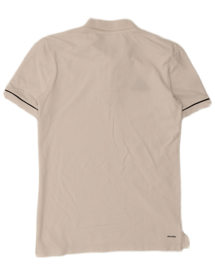 Polo Adidas da uomo piccola bianca
