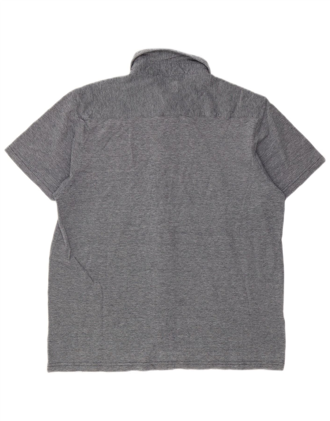 Camicia a maniche corte da uomo Coveri XL in cotone grigio