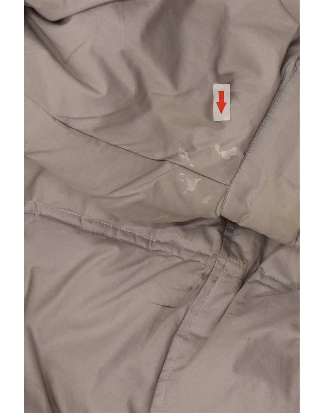 Giacca imbottita da uomo vintage UK 44 2XL Cotone grigio