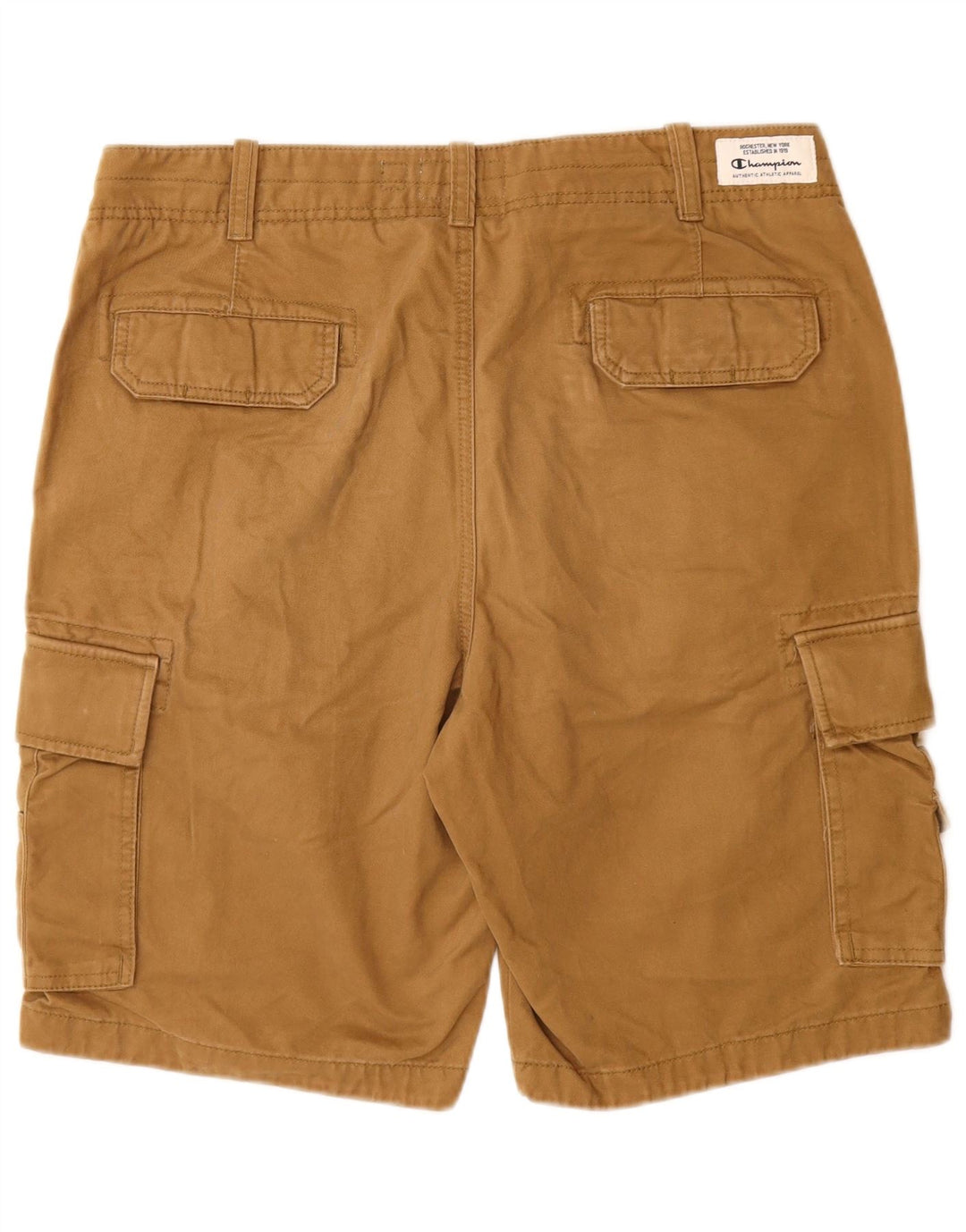 Pantaloncini cargo da uomo CHAMPION grandi W36 in cotone beige