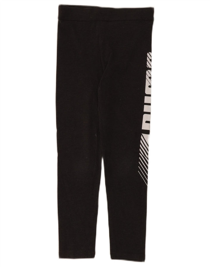 Leggings grafici per ragazze Puma 9-10 anni Grigi