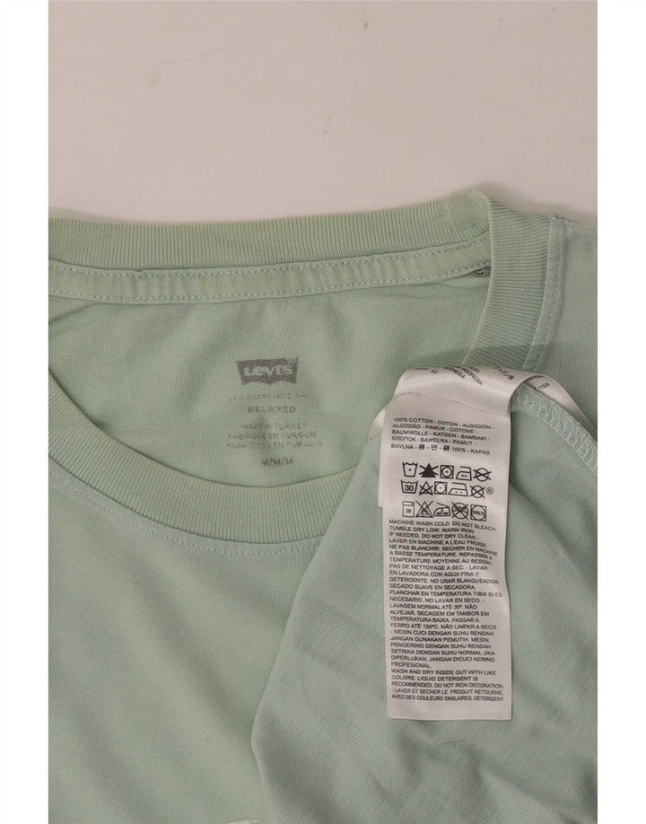 T-shirt grafica da uomo con vestibilità rilassata Levi's Top in cotone verde medio