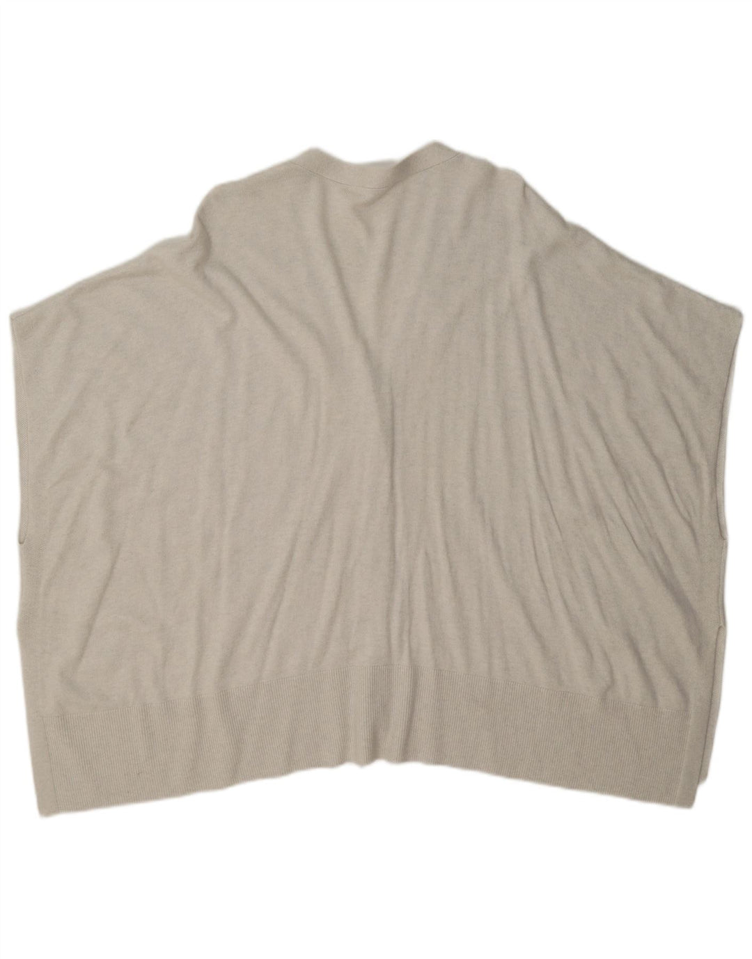 Maglione cardigan oversize senza maniche da donna White Label UK 14 Medium Off