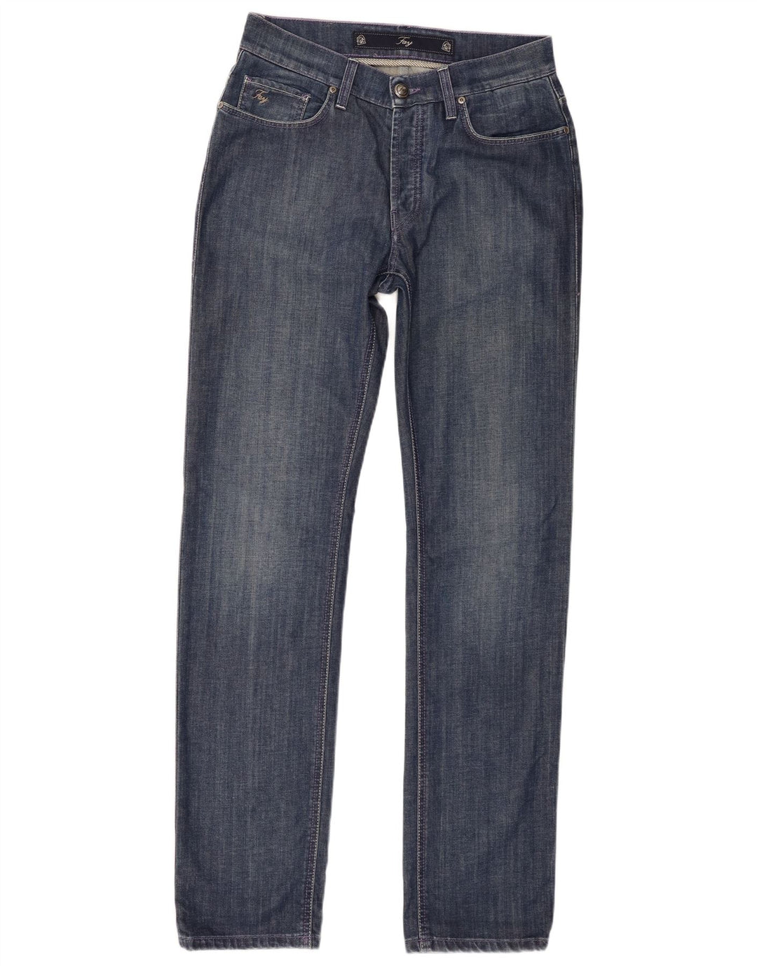 Jeans slim uomo Fay W34 L33 cotone blu