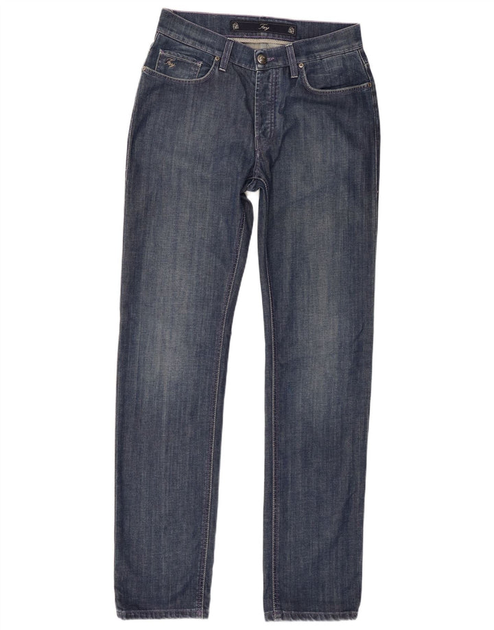 Jeans slim uomo Fay W34 L33 cotone blu