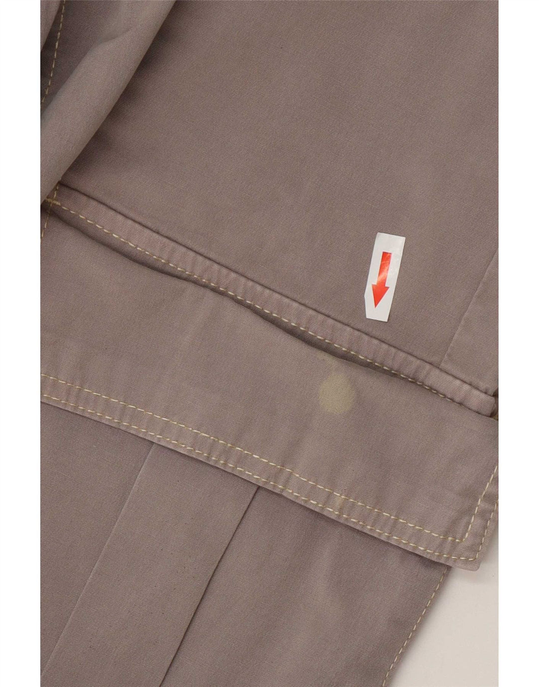 Pantaloni cargo dritti da donna Zara EU 38 Small W28 L28 Grigio