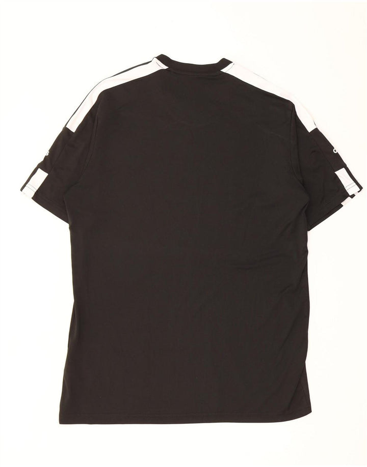 T-shirt Adidas Aeroready da uomo, grande, in poliestere color block nero