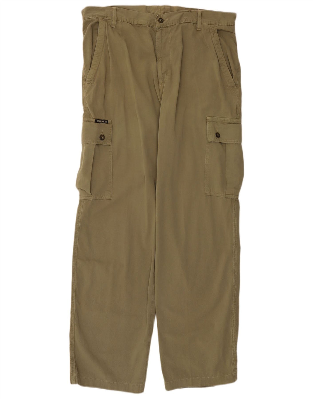 Pantaloni cargo dritti da uomo CARRERA IT 54 2XL W36 L31 Cotone kaki