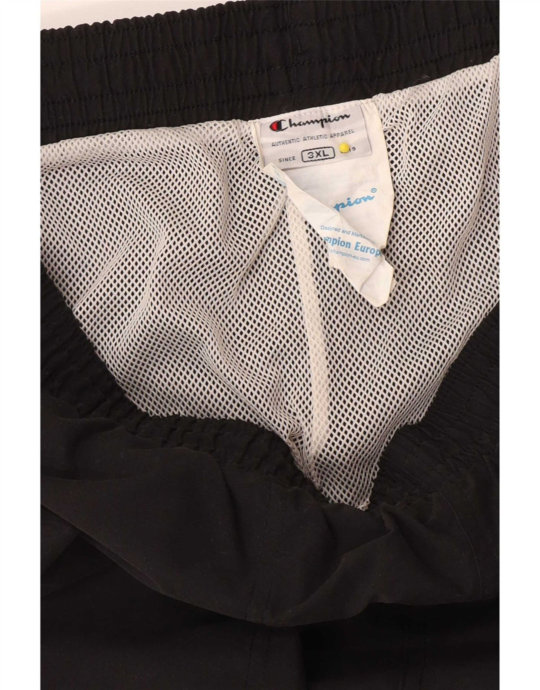 Pantaloni da tuta da uomo Champion 3XL Poliestere nero