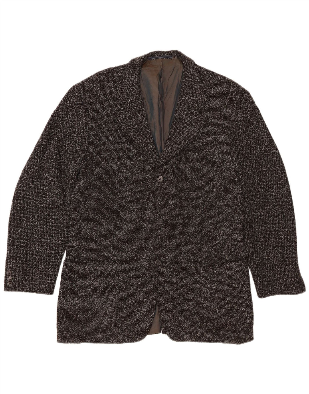 Giacca blazer lunga da uomo Milano TRUSSARDI IT 48 grigio medio chiazzato