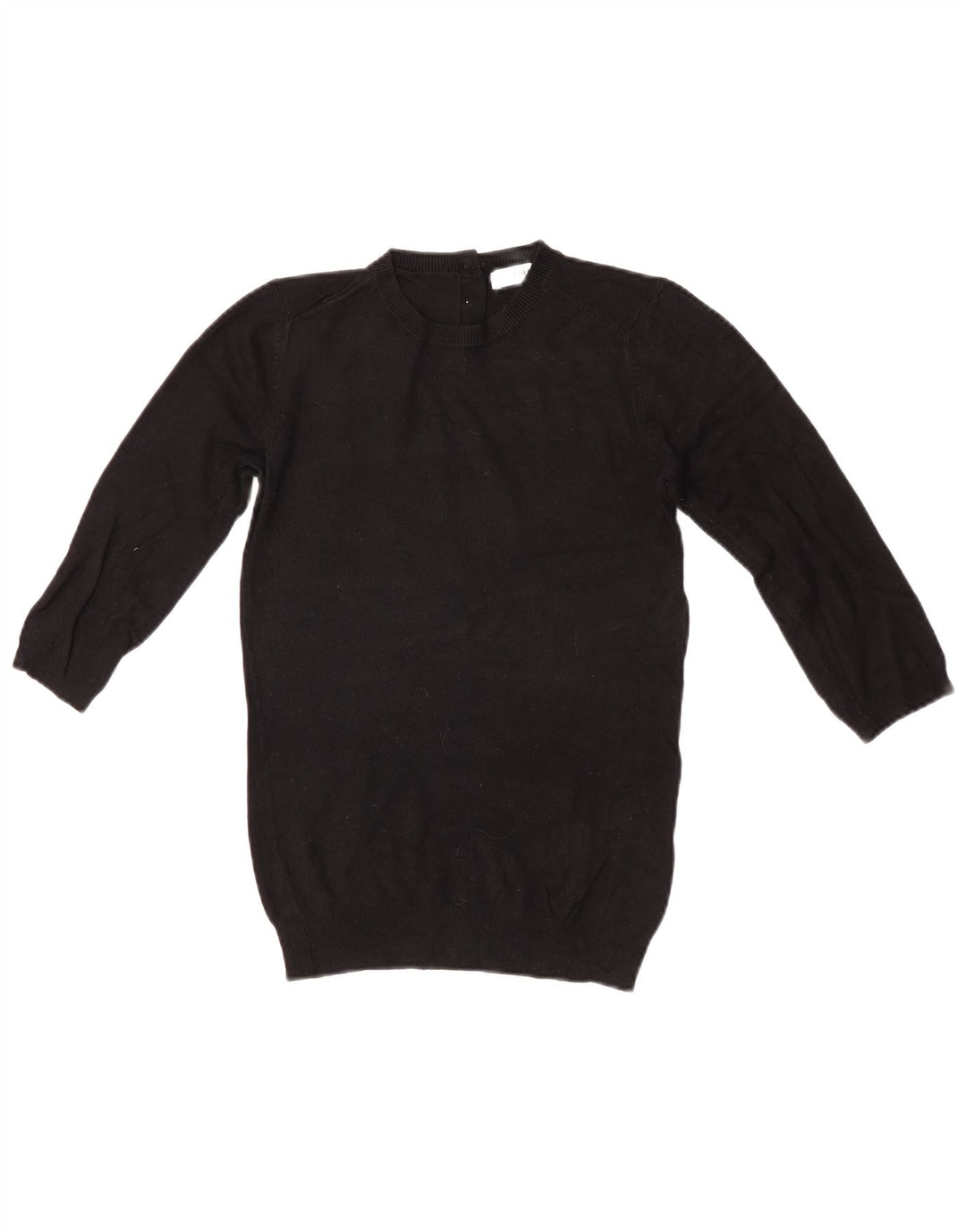 Maglione maglione girocollo da donna Zara UK 8 piccolo nero