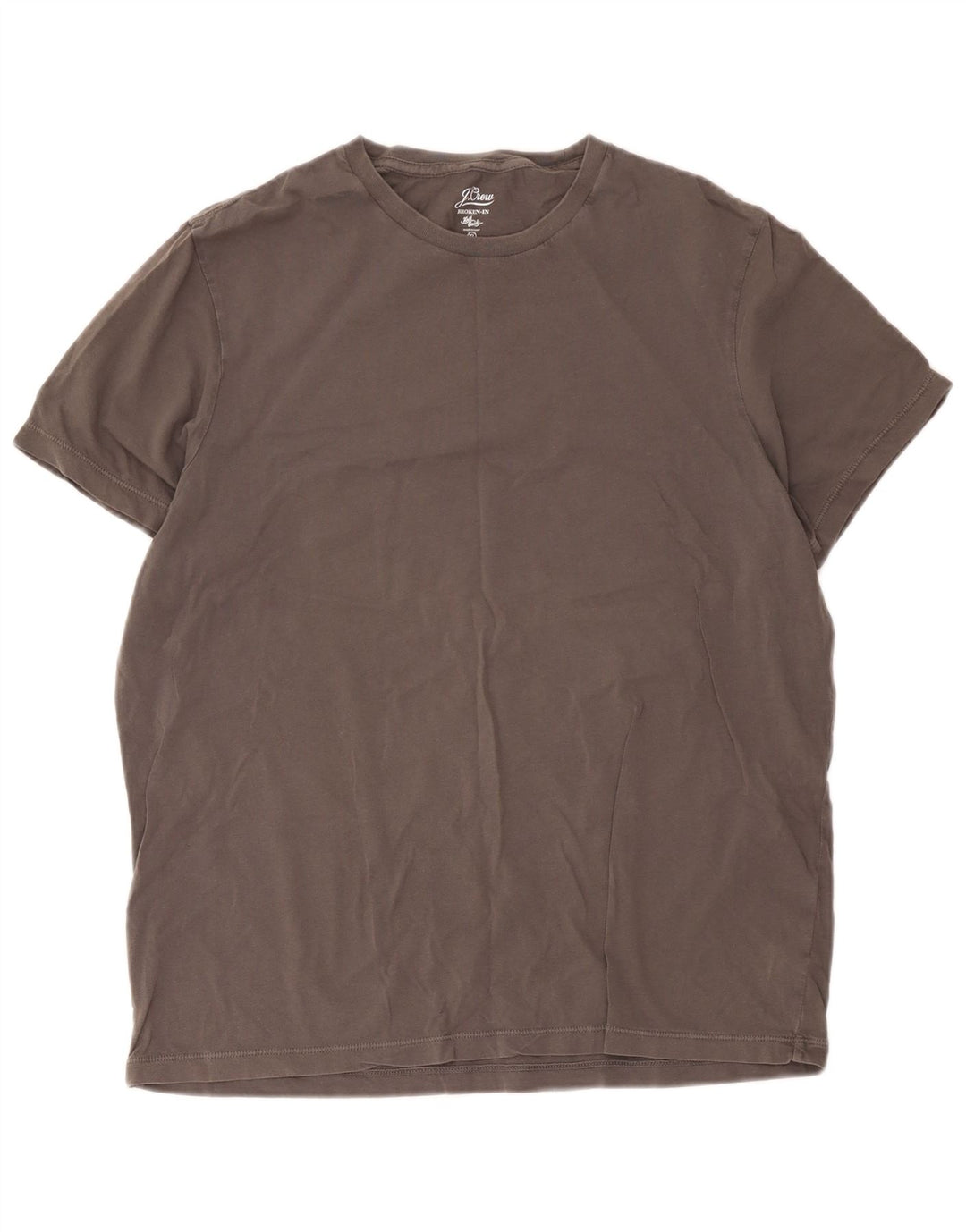 J. Crew Uomo Broken In T-shirt Top XL in cotone grigio