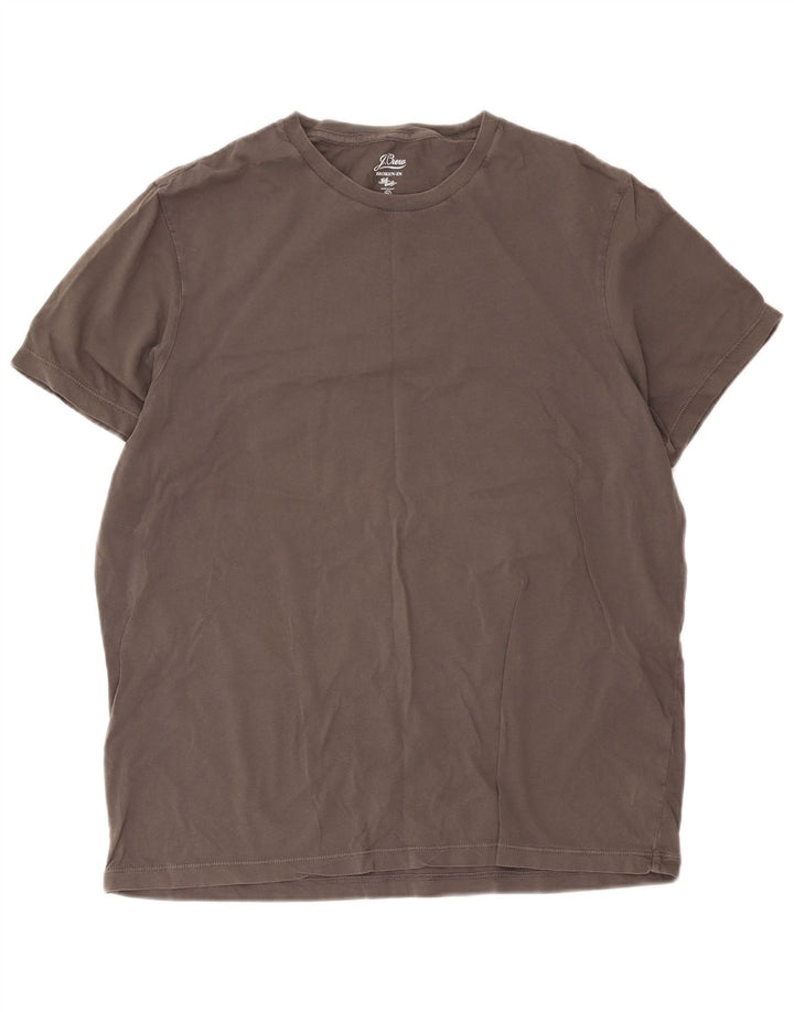 J. Crew Uomo Broken In T-shirt Top XL in cotone grigio