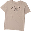 T-shirt grafica Nike Dri Fit da uomo, piccola, bianca