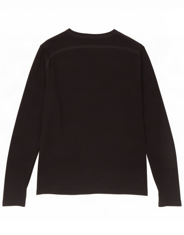 Gap Top grafico da uomo manica lunga 2XL Cotone nero