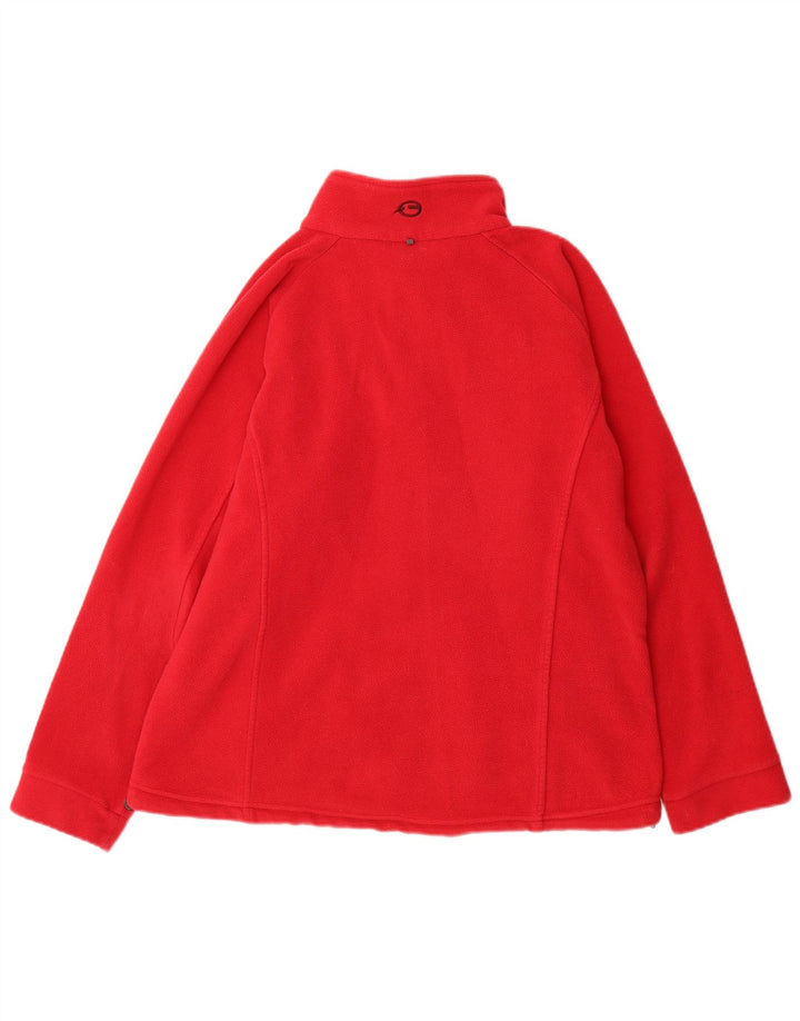 Giacca in pile da donna SPRAYWAY UK 14 Large Rosso Poliestere