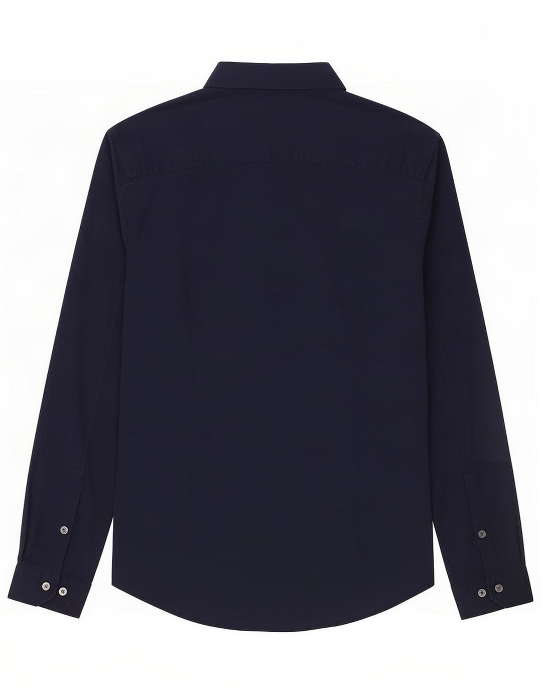 Camicia slim fit da uomo Tommy Hilfiger piccola in cotone blu navy
