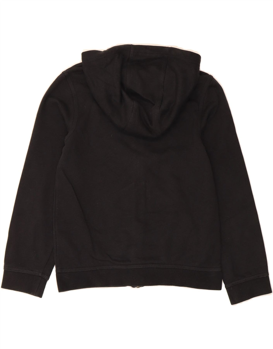 NIKE Boys Zip Hoodie Sweater 10-11 Years Medium  Black Cotton Vintage Nike and Second-Hand Nike from Messina Hembry 