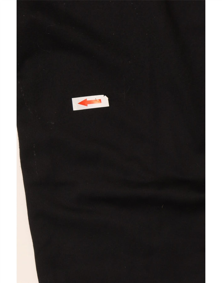 Pantaloni da tuta da uomo Asics grandi in poliestere color block blu navy