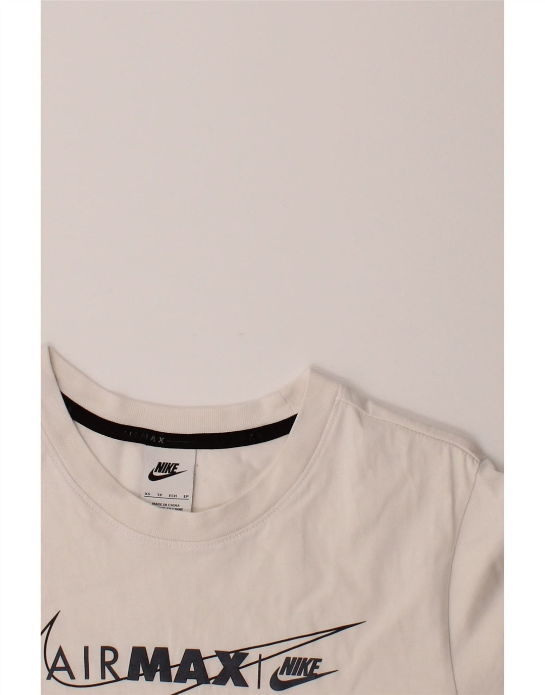NIKE Mens Graphic T-Shirt Top XS White Cotton Vintage Nike and Second-Hand Nike from Messina Hembry 