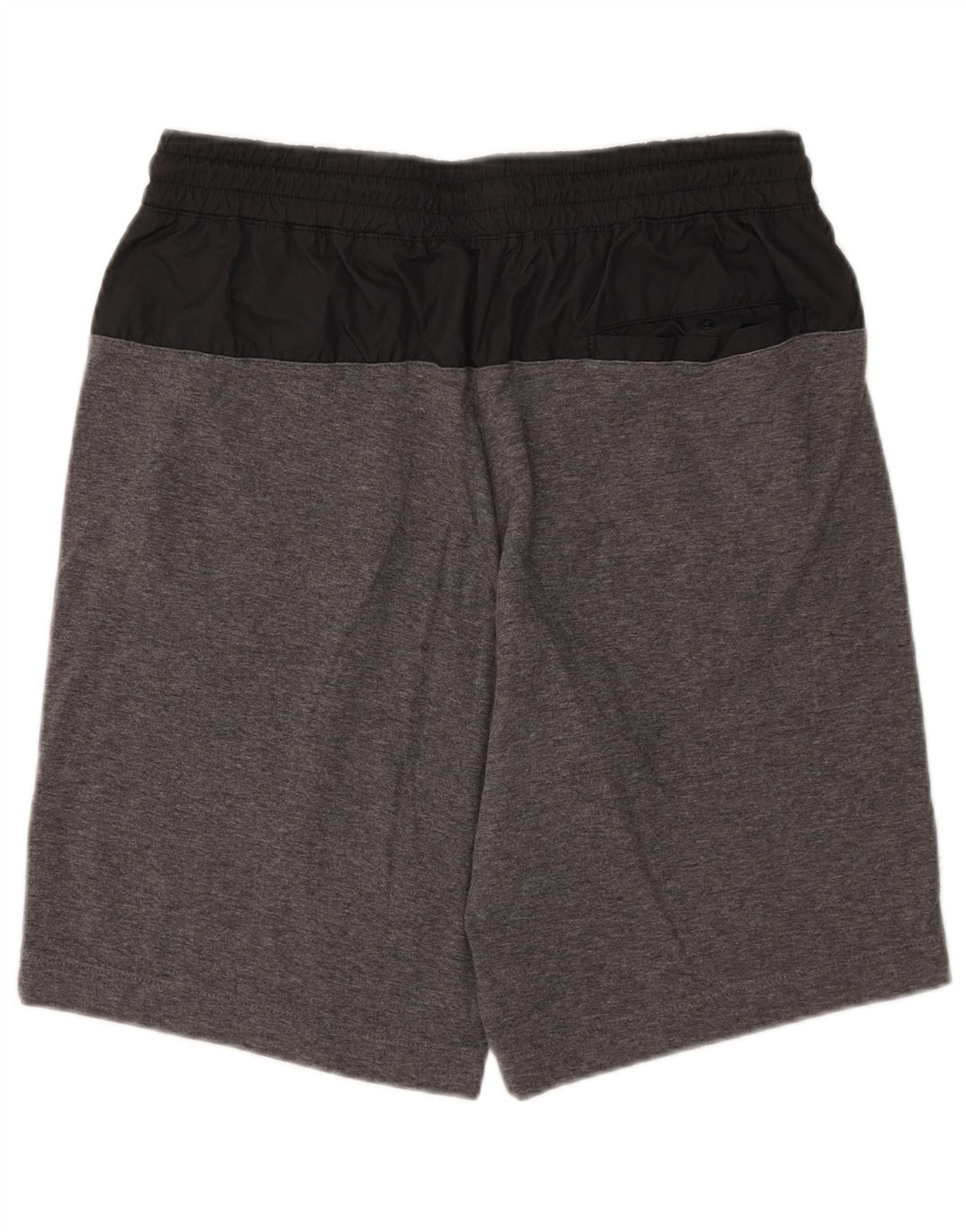 Pantaloncini sportivi da uomo Nike Large in cotone chiazzato grigio