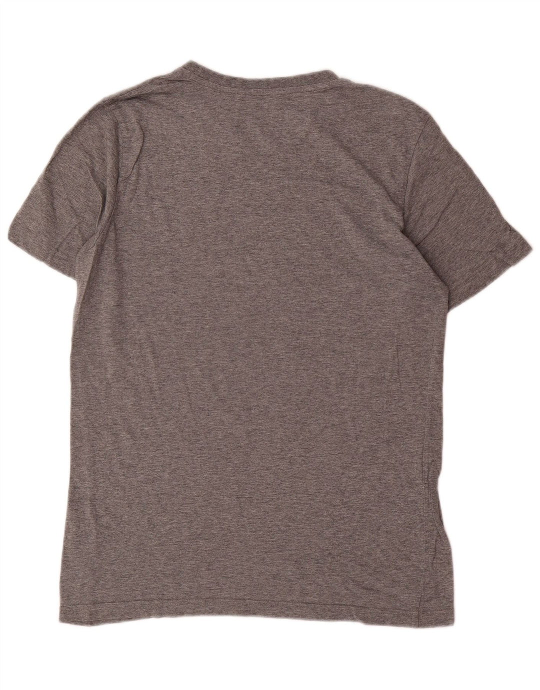 T-shirt grafica da uomo PUMA Top Small in cotone grigio