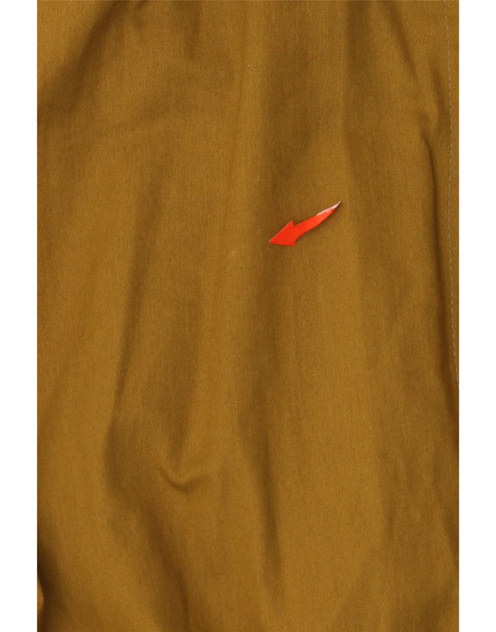 Soprabito oversize da donna VINTAGE UK 10 piccolo acetato kaki