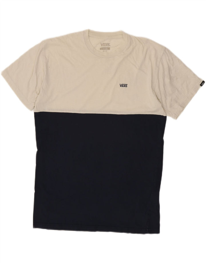 T-shirt da uomo dalla vestibilità classica VANS, colore bianco medio