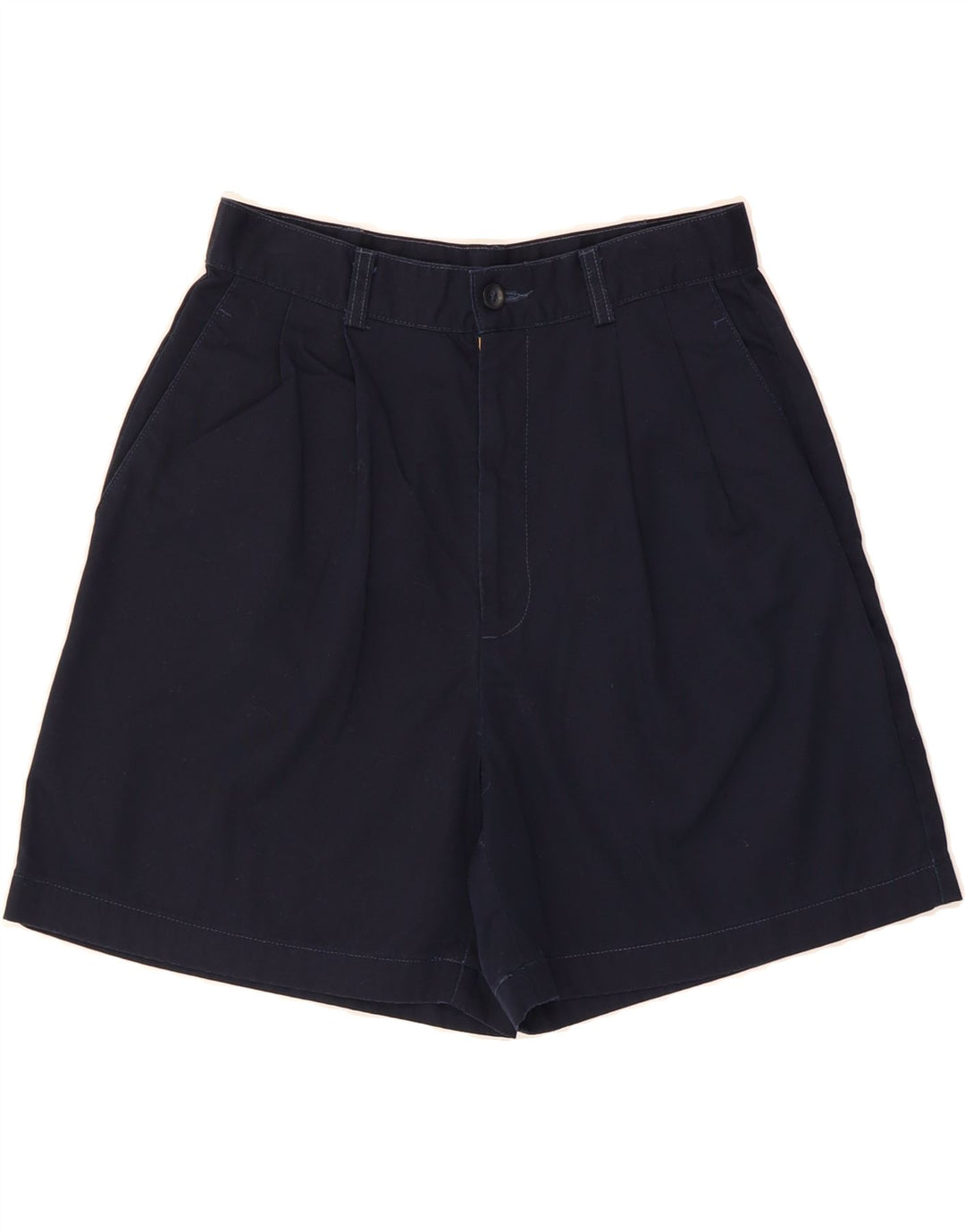 DOCKERS Womens Pegged Chino Shorts US 8 Medium W28 Navy Blue Cotton Vintage Dockers and Second-Hand Dockers from Messina Hembry 