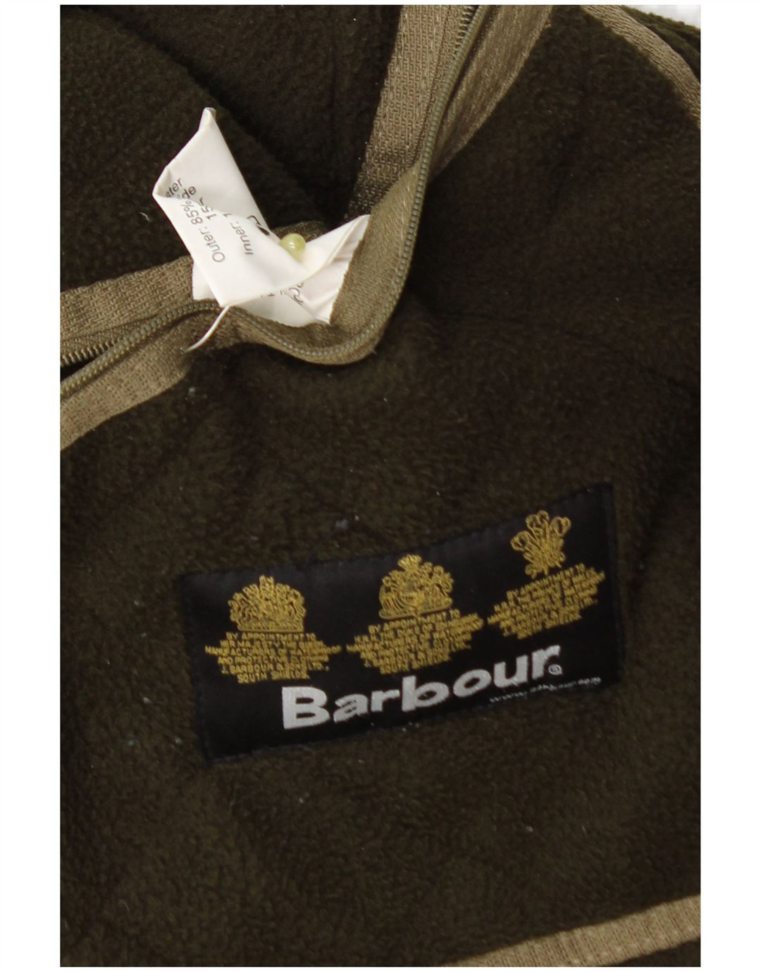 Giacca trapuntata da uomo Barbour UK 42 XL Poliestere beige