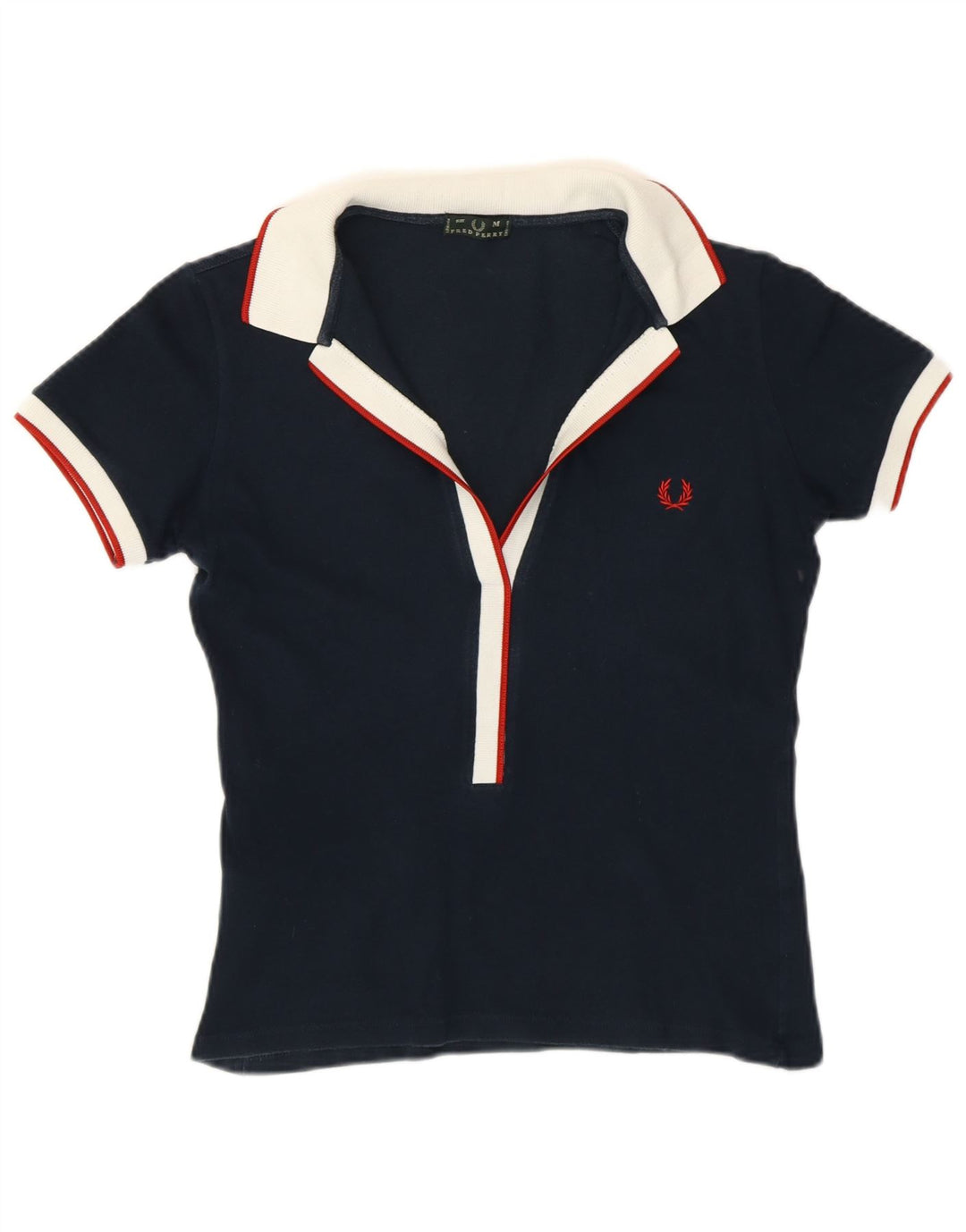 Polo da donna FRED PERRY UK 12 medio blu navy