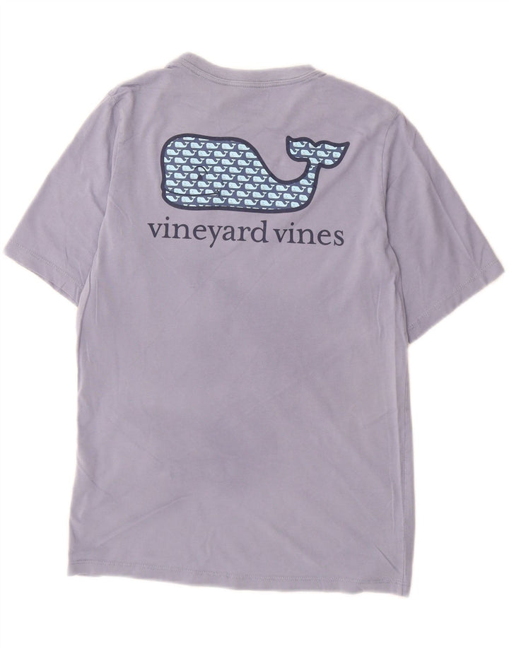 VINEYARD VINES T-shirt grafica per ragazzi 12-13 anni cotone viola medio